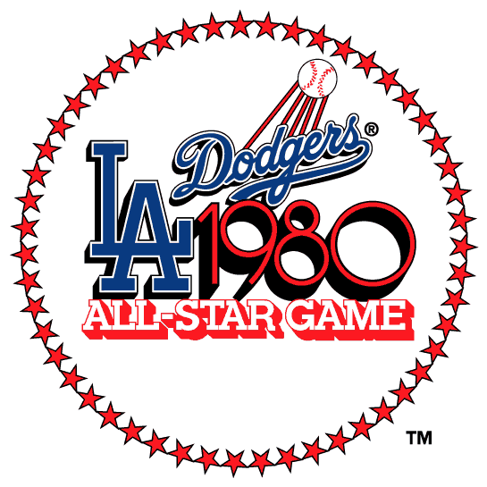 MLB All-Star Game 1980 Primary Logo iron on transfers for clothing